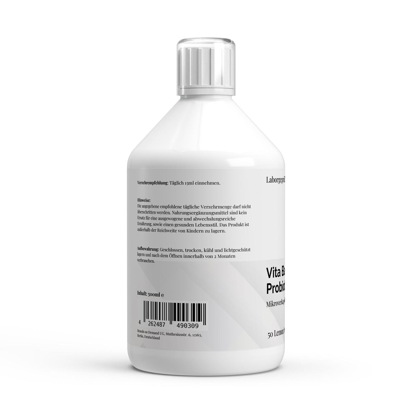 Vita Balance PLUS+  Probiotik Mix- mikroverkapselt - Lemon - 500ml