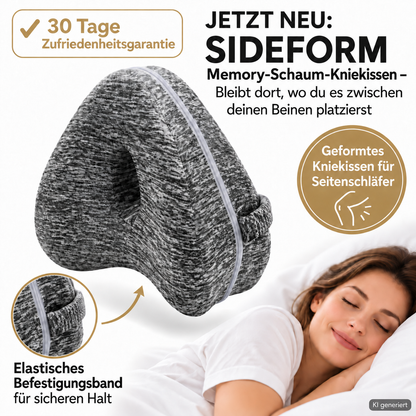 SIDEFORM - Memory-Schaum-Kniekissen für Seitenschläfer
